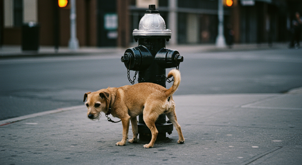 como ensinar seu cachorro a fazer xixi no lugar certo