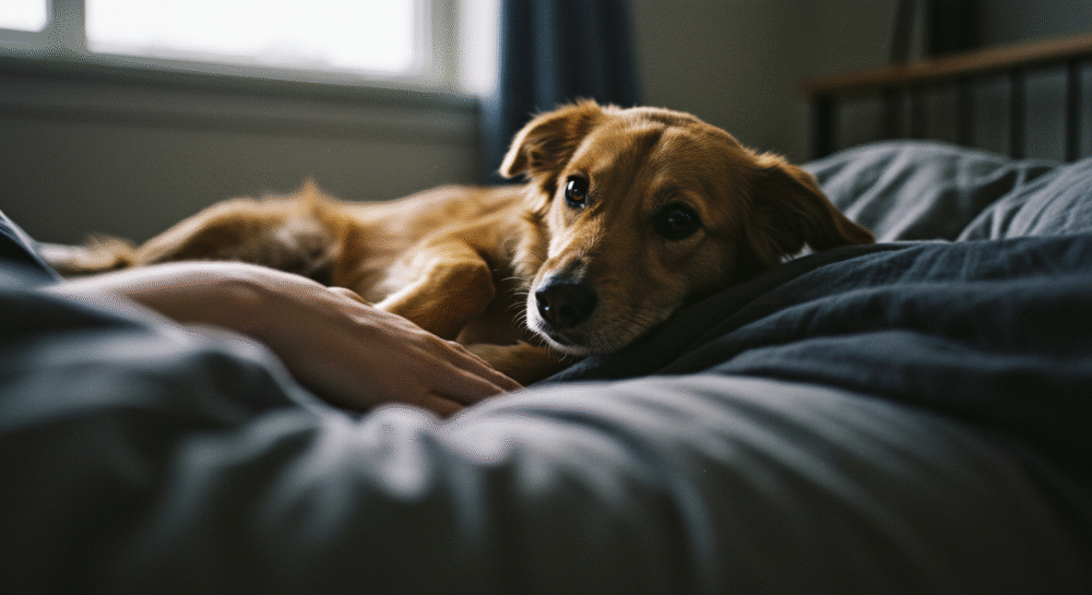 sinais de que seu cachorro não está bem